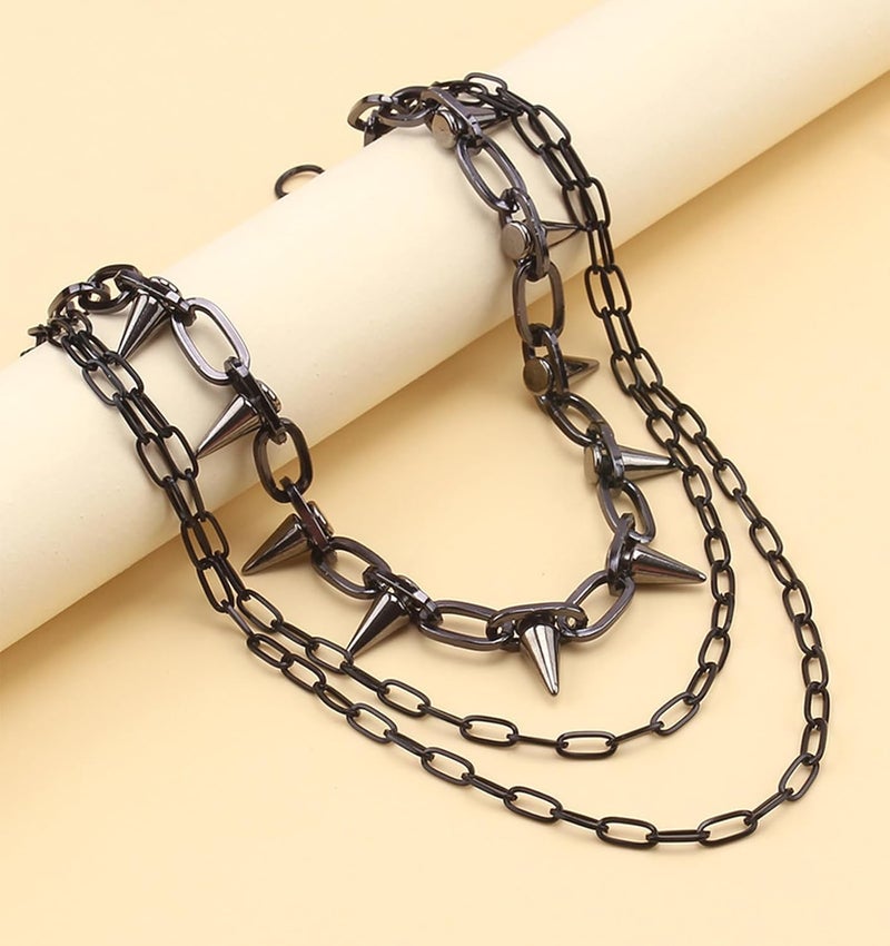 QWALIT Pants Chain for Men Pocket Chain for Pants Jean Chains for Men Jean Chains Chains for Jeans Biker Chain Hip Chain Jean Chains for Women Pants Chain for Women Hip Jewelry for Women Punk Chain - Image 3